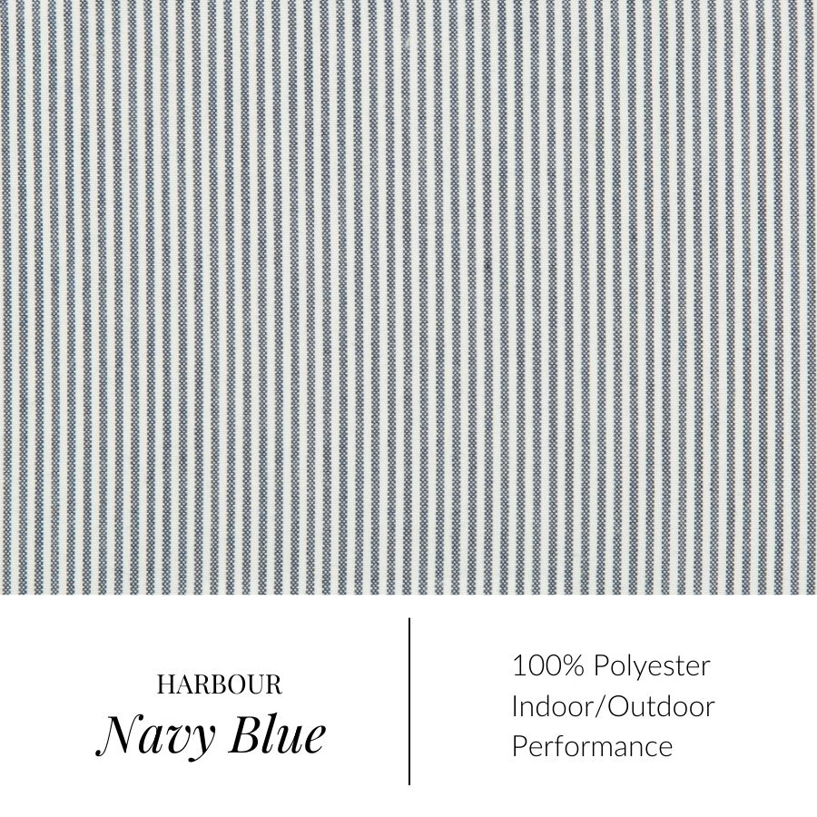 Harbour Navy Blue Fabric By the Yard 