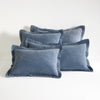 Hawley Indigo Matelasse Sham Matelasse Sham 