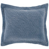 Hawley Indigo Matelasse Sham Matelasse Sham 