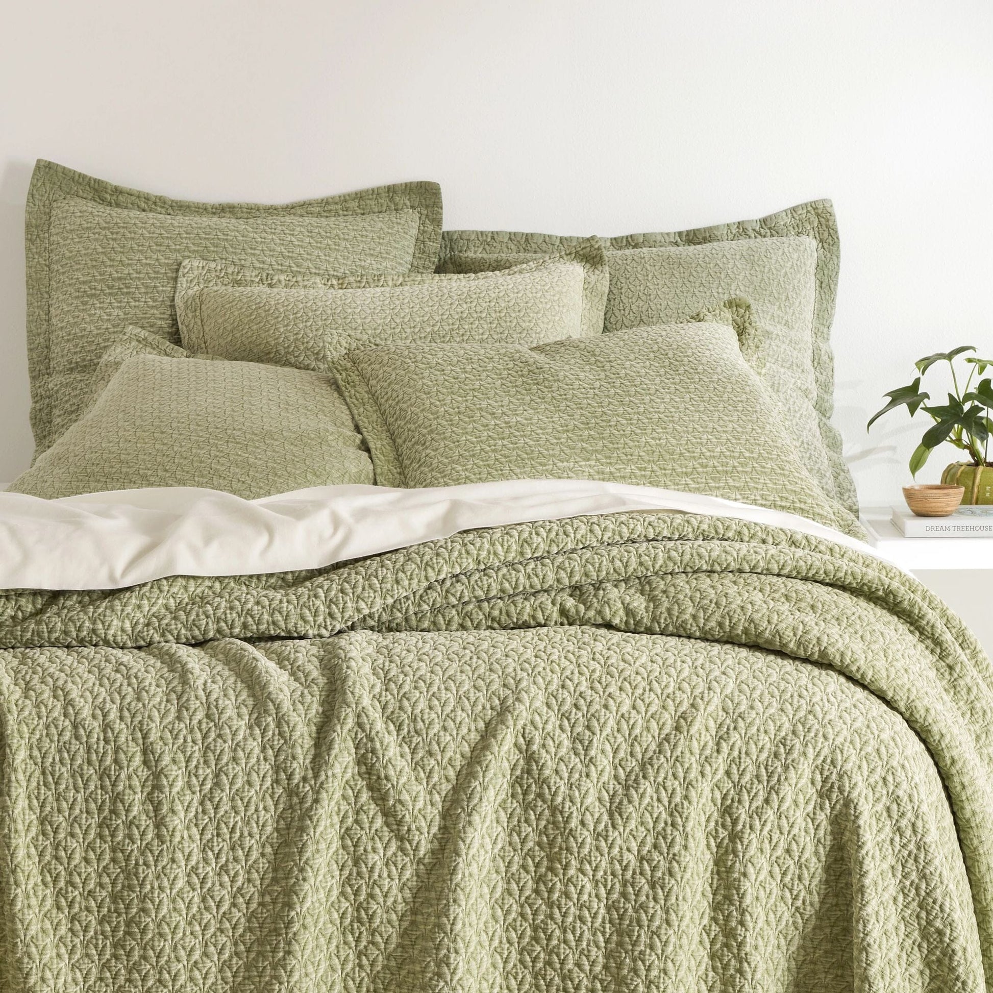 Hawley Sage Matelasse Sham Matelasse Sham 