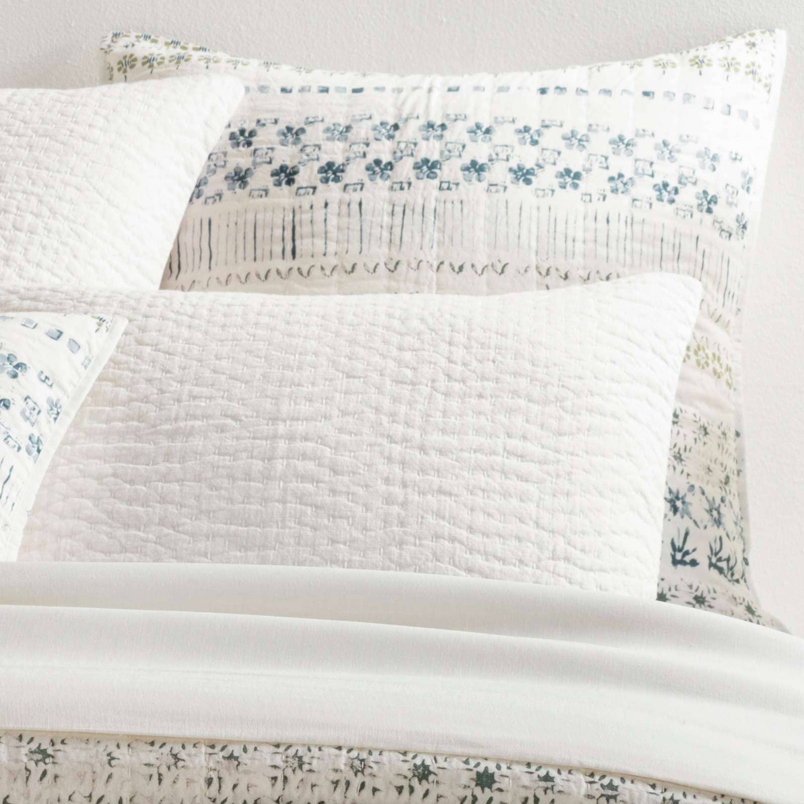 Hawthorn Neutral Sham Coverlet Sham 