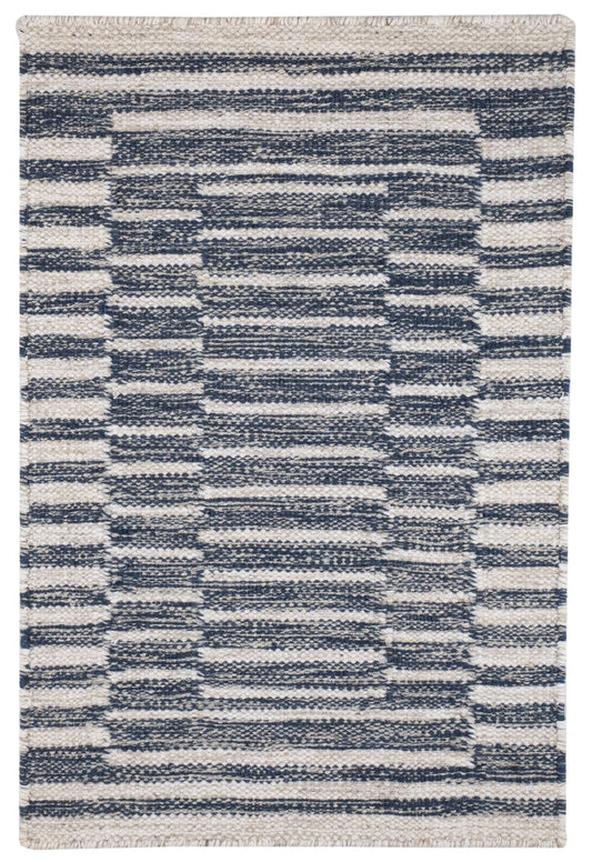 Heights Denim Handwoven Wool Rug Rugs 