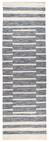 Heights Denim Handwoven Wool Rug Rugs 
