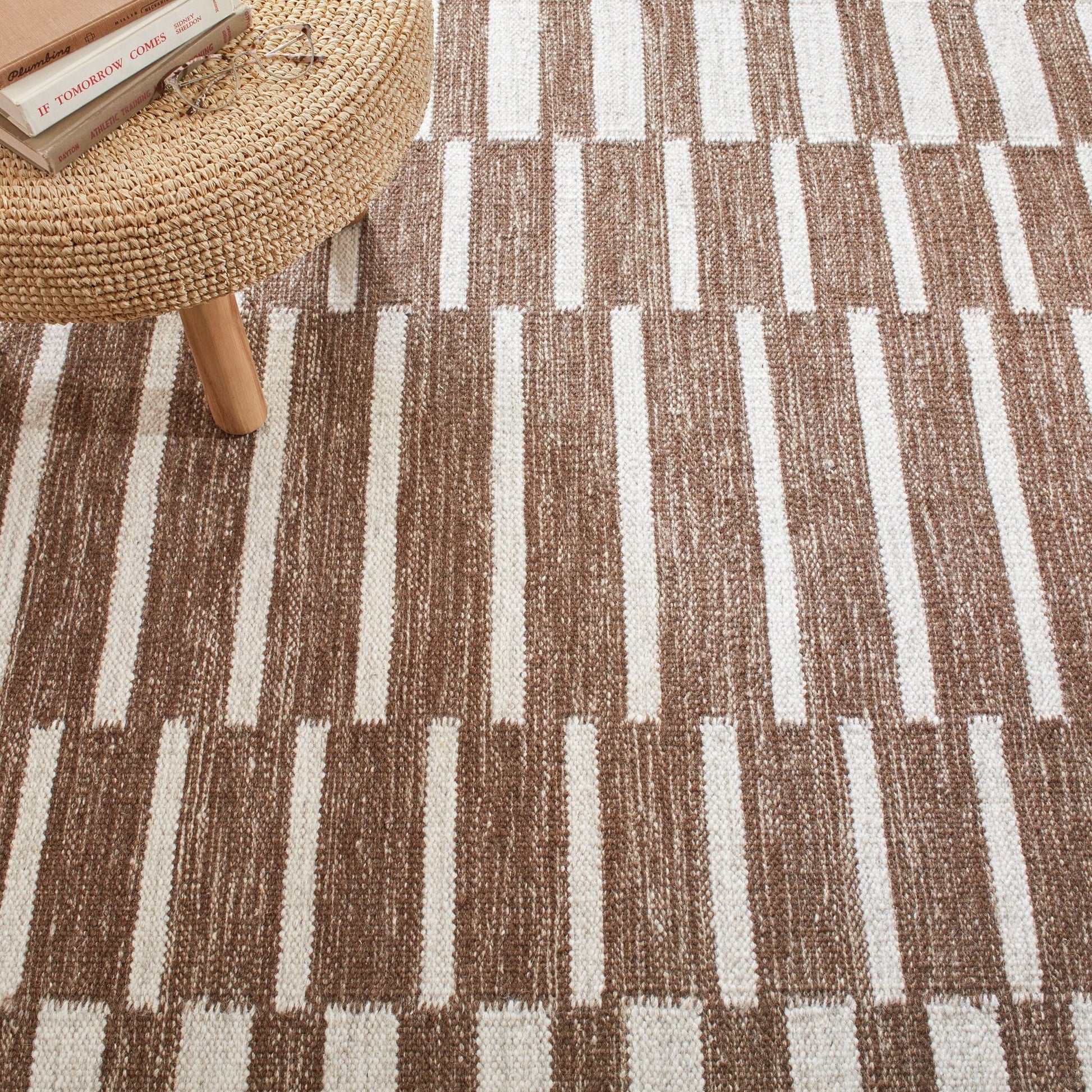 Heights Natural Handwoven Wool Rug Rugs 
