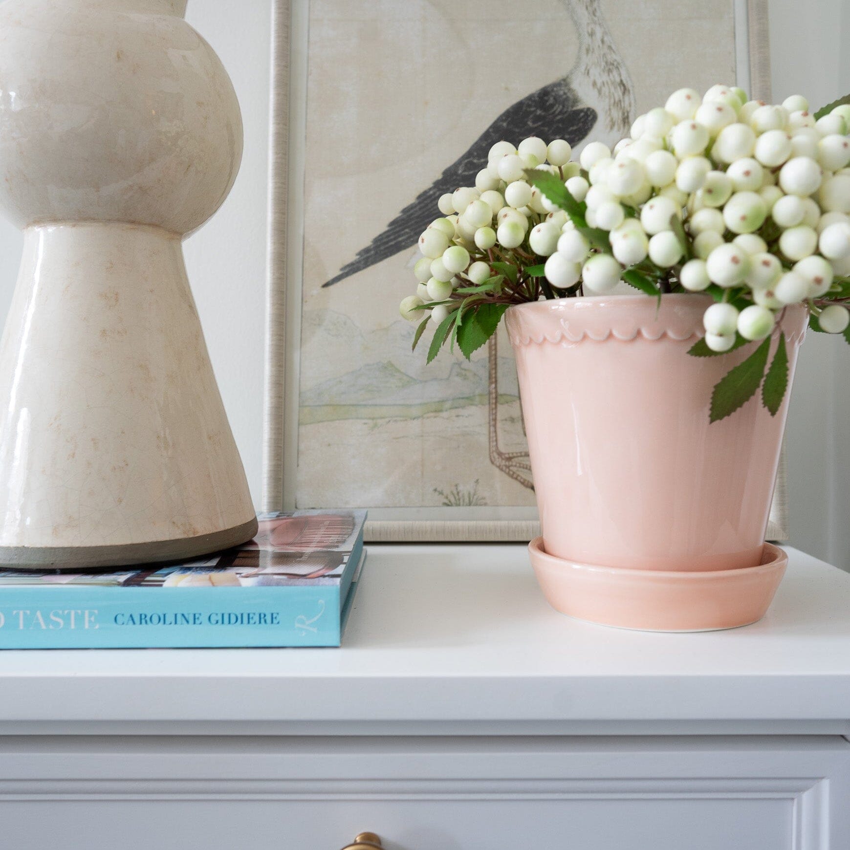 Helena Pot - Rose Quartz Vases & Planters 
