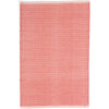 Herringbone Coral Handwoven Cotton Rug Rugs 