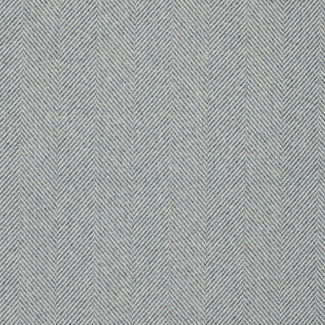Herringbone French Blue Fabric By the Yard 