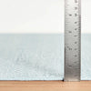 Herringbone Swedish Blue Machine Washable Rug WASHABLE 