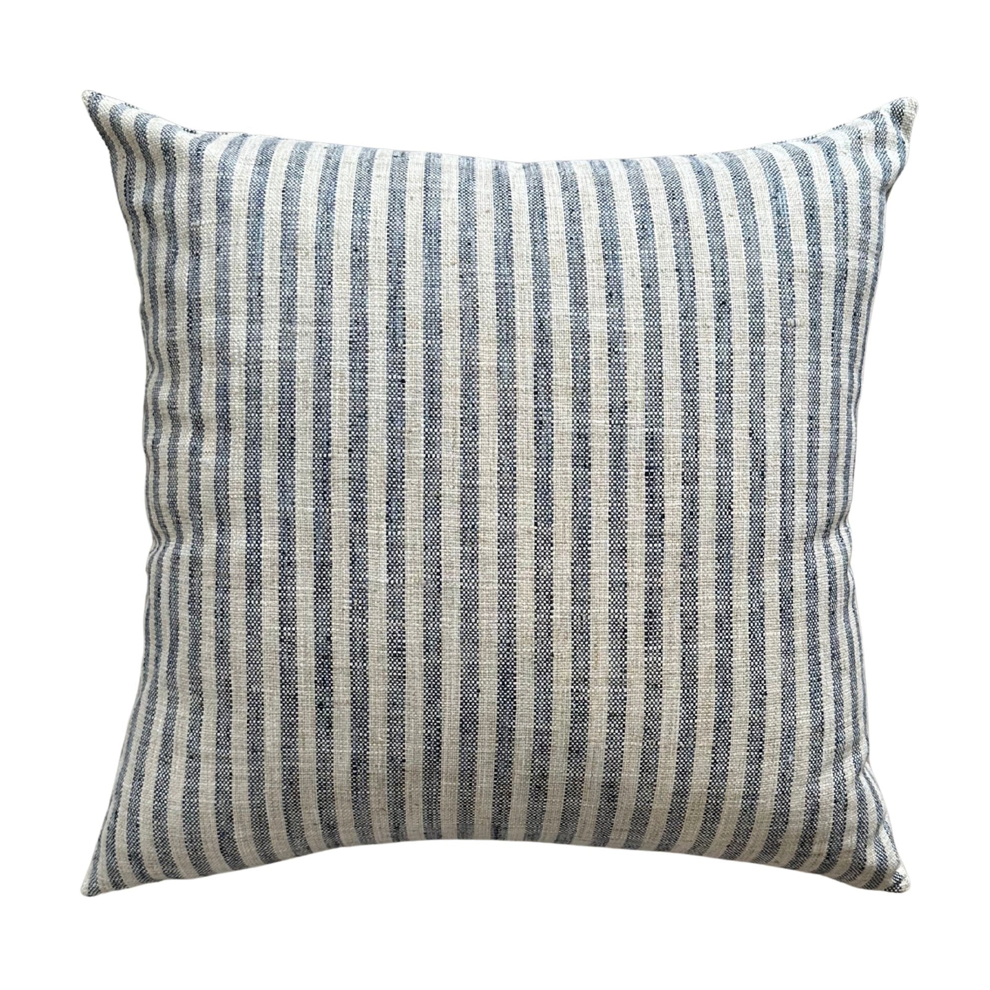 Hold The Line Indoor/Outdoor - Indigo 22" Pillows 
