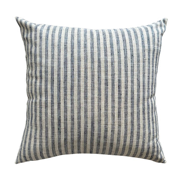 Hold The Line Indoor/Outdoor - Indigo 22" Pillows 
