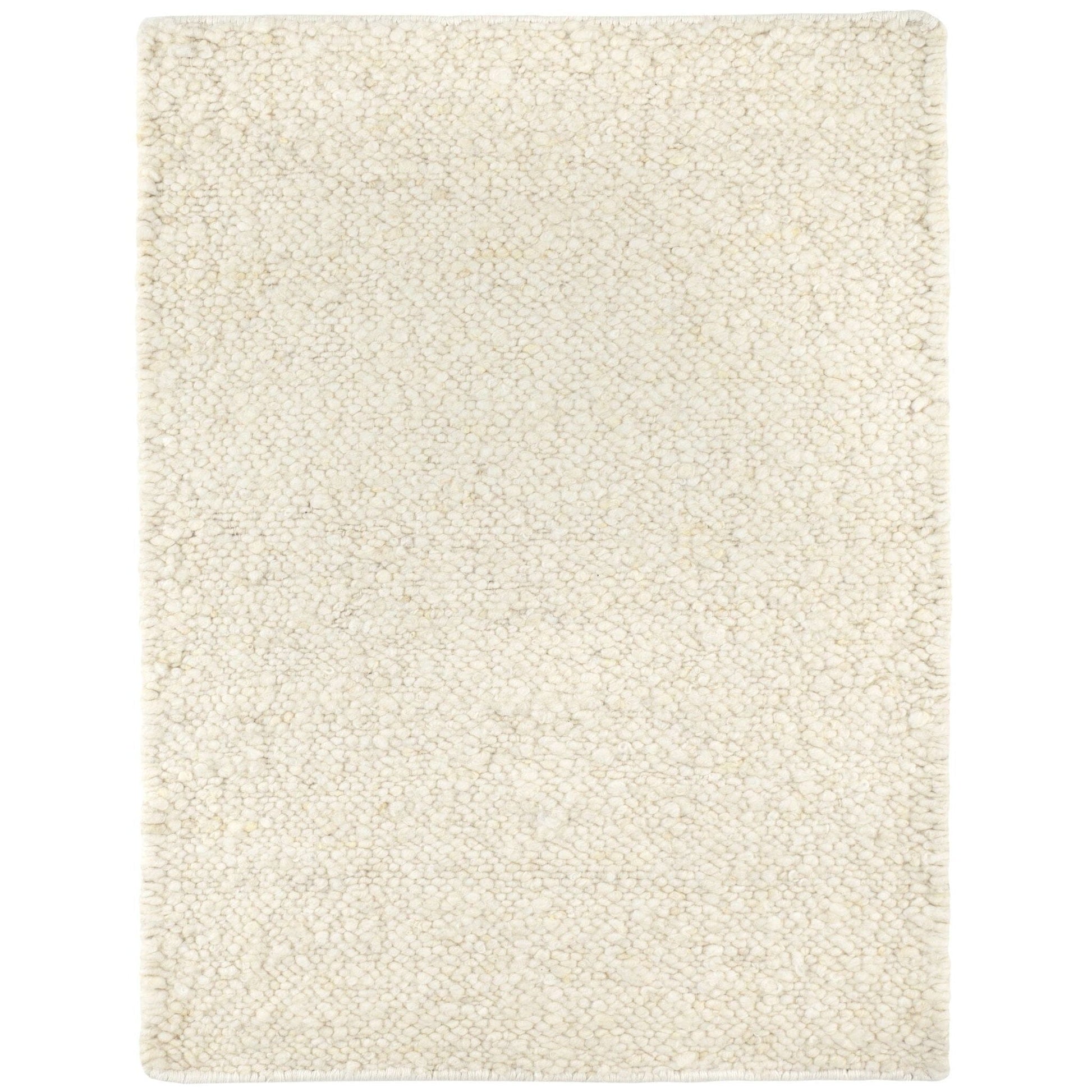 Holmstead Ivory Handwoven Wool Rug Rugs 