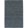 Honeycomb Indigo/Grey Handwoven Wool Rug Rugs 