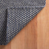 Honeycomb Indigo/Grey Handwoven Wool Rug Rugs 