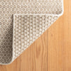 Honeycomb Natural Handwoven Wool Rug Rugs 