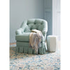 Ines Blue Hand Micro Hooked Wool Rug Rugs 