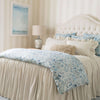Ines Linen Blue Duvet Cover Duvet Cover 