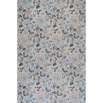 Ines Machine Washable Rug - Blue Rugs 