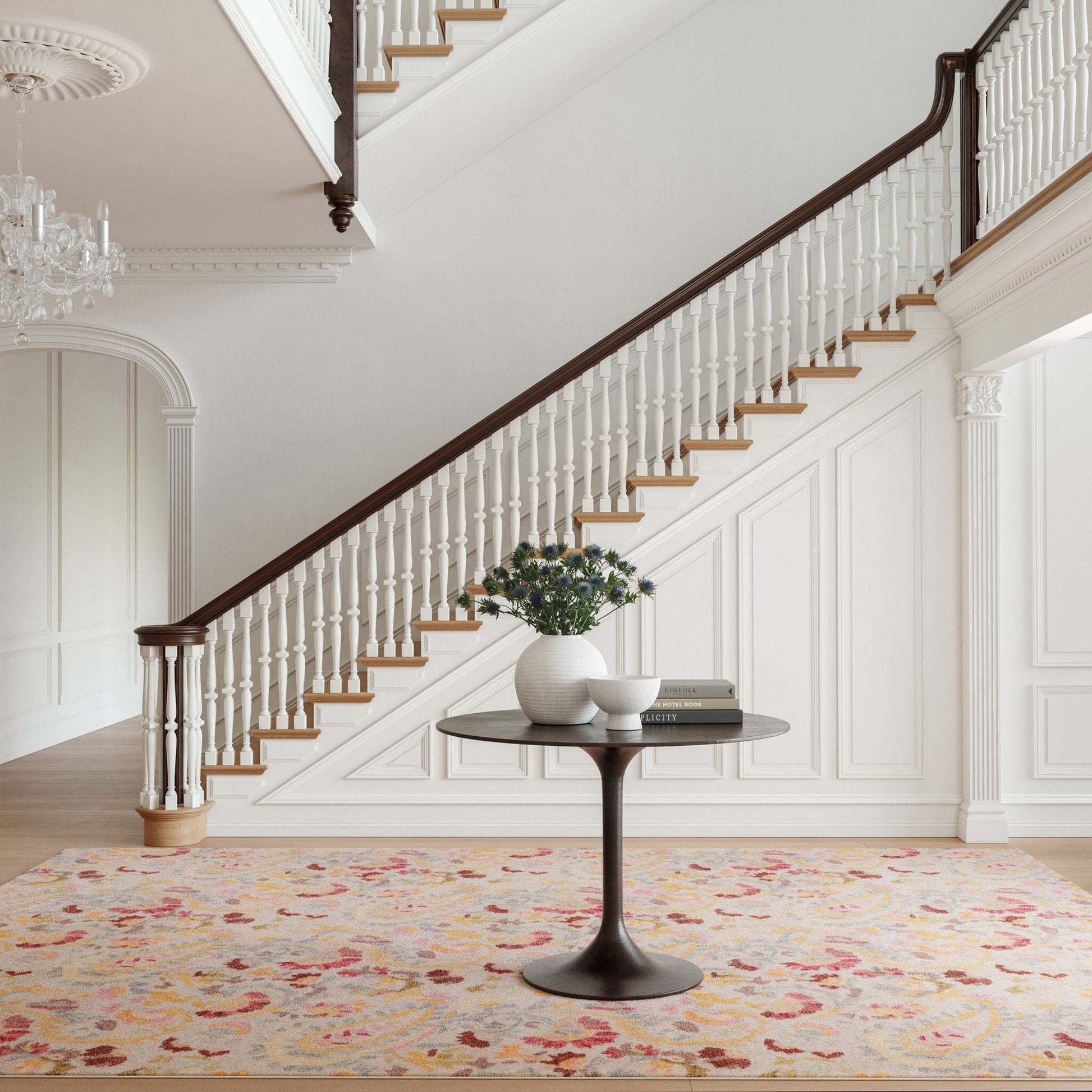 Ines Machine Washable Rug - Multi Rugs 