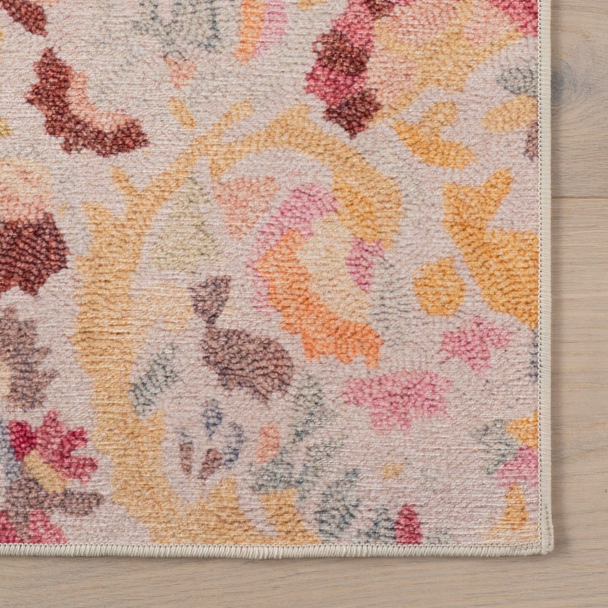 Ines Machine Washable Rug - Multi Rugs 