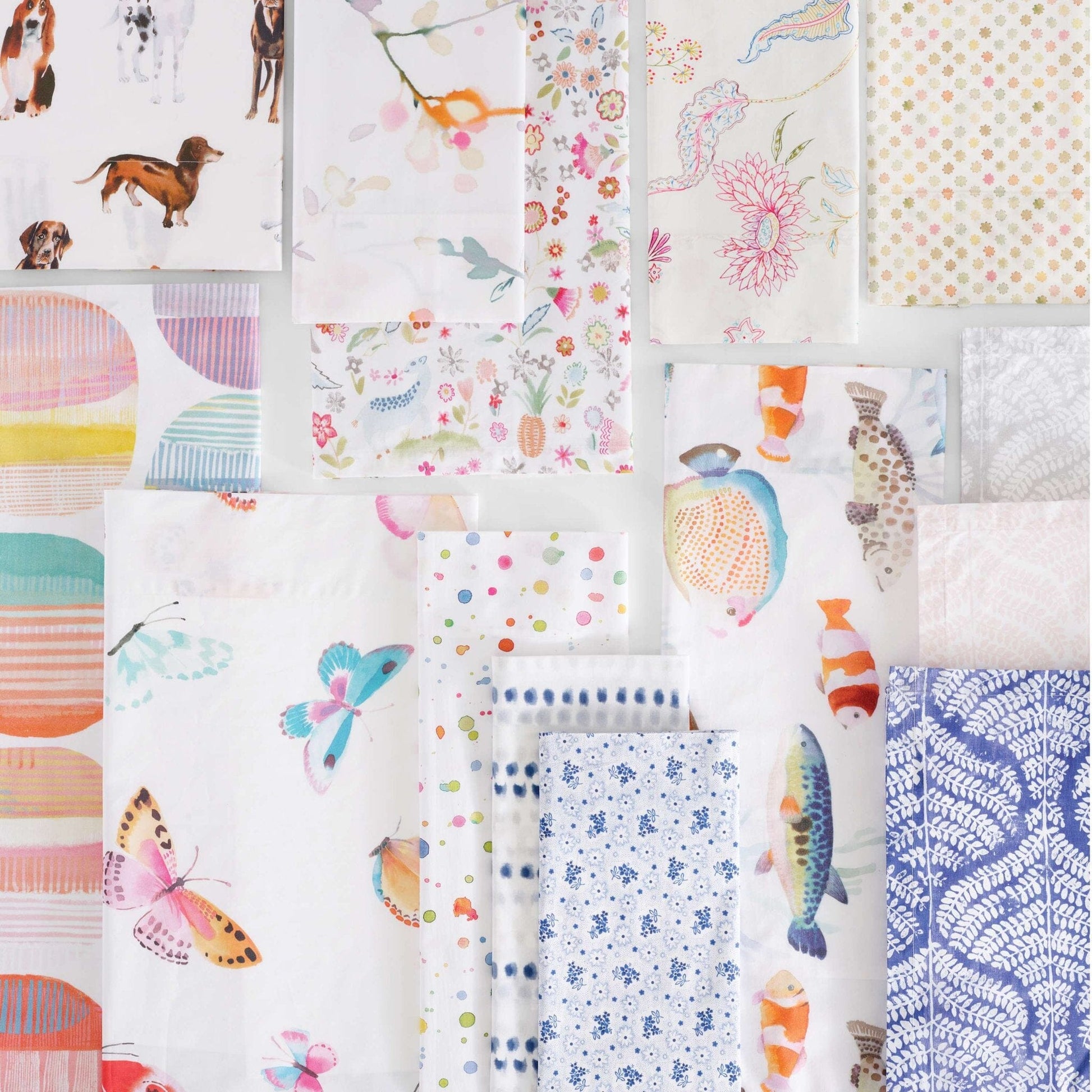 Ink Dots Pillowcases (Pair) Pillowcases 