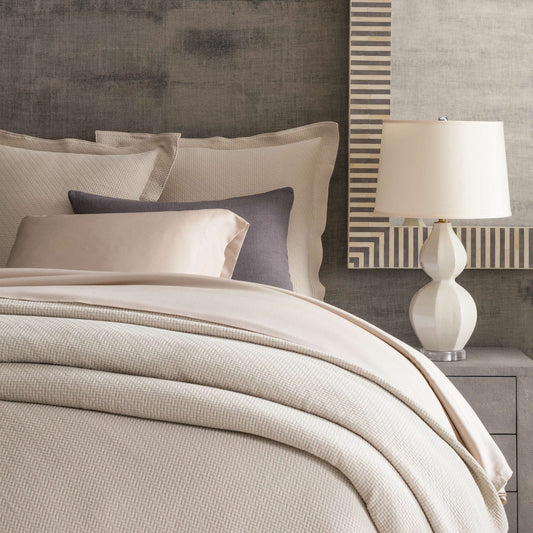 Interlaken Sand Matelasse Coverlet Matelasse Coverlet 