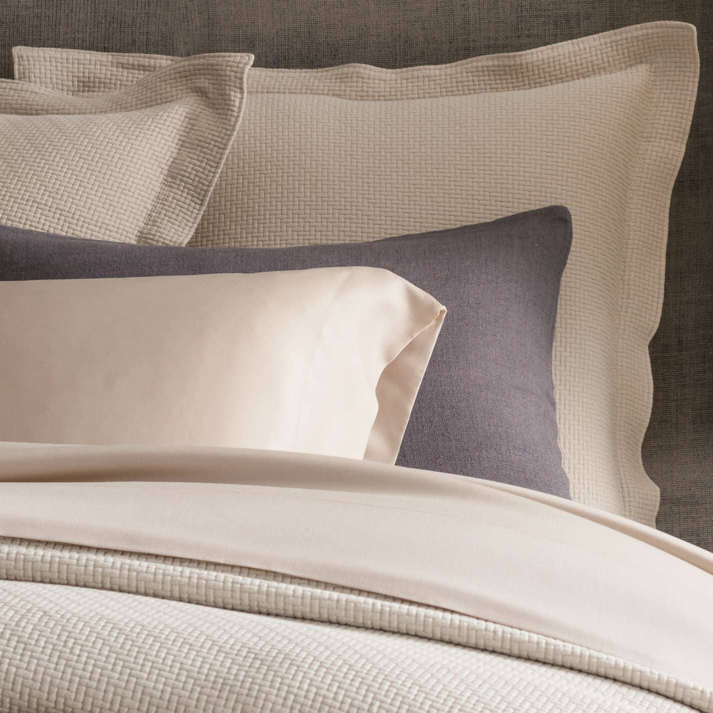 Interlaken Sand Matelasse Sham Matelasse Sham 