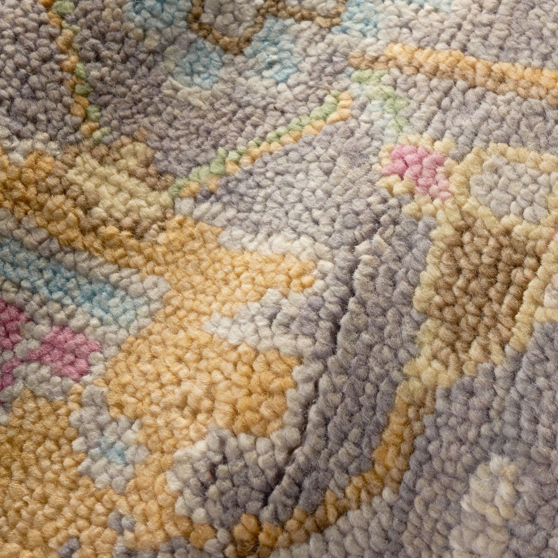 Iris Multi Hand Knotted Wool Rug Rugs 