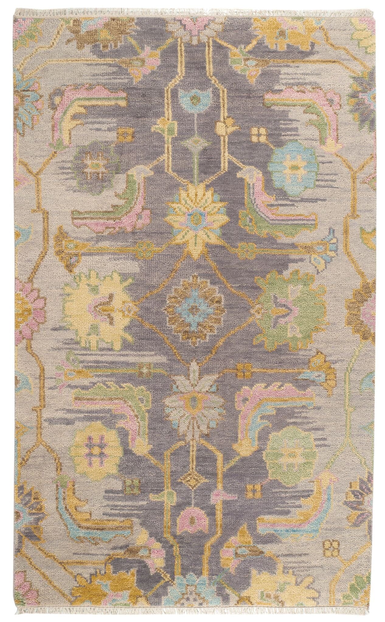 Iris Multi Hand Knotted Wool Rug Rugs 