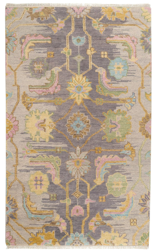Iris Multi Hand Knotted Wool Rug Rugs 