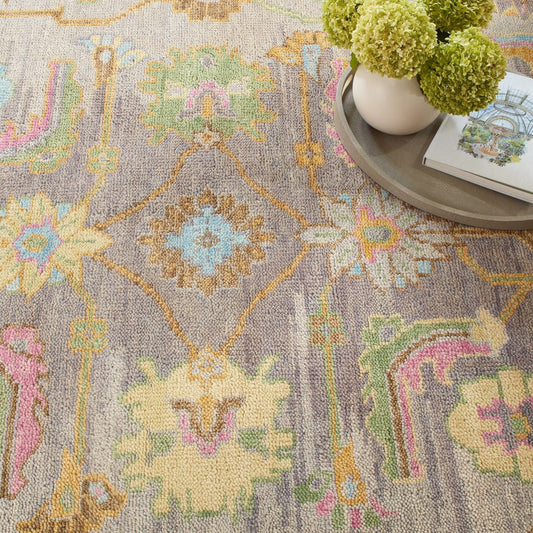 Iris Multi Hand Knotted Wool Rug Rugs 