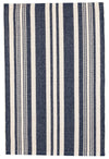 Irving Stripe Ivory Handwoven Cotton Rug Rugs 
