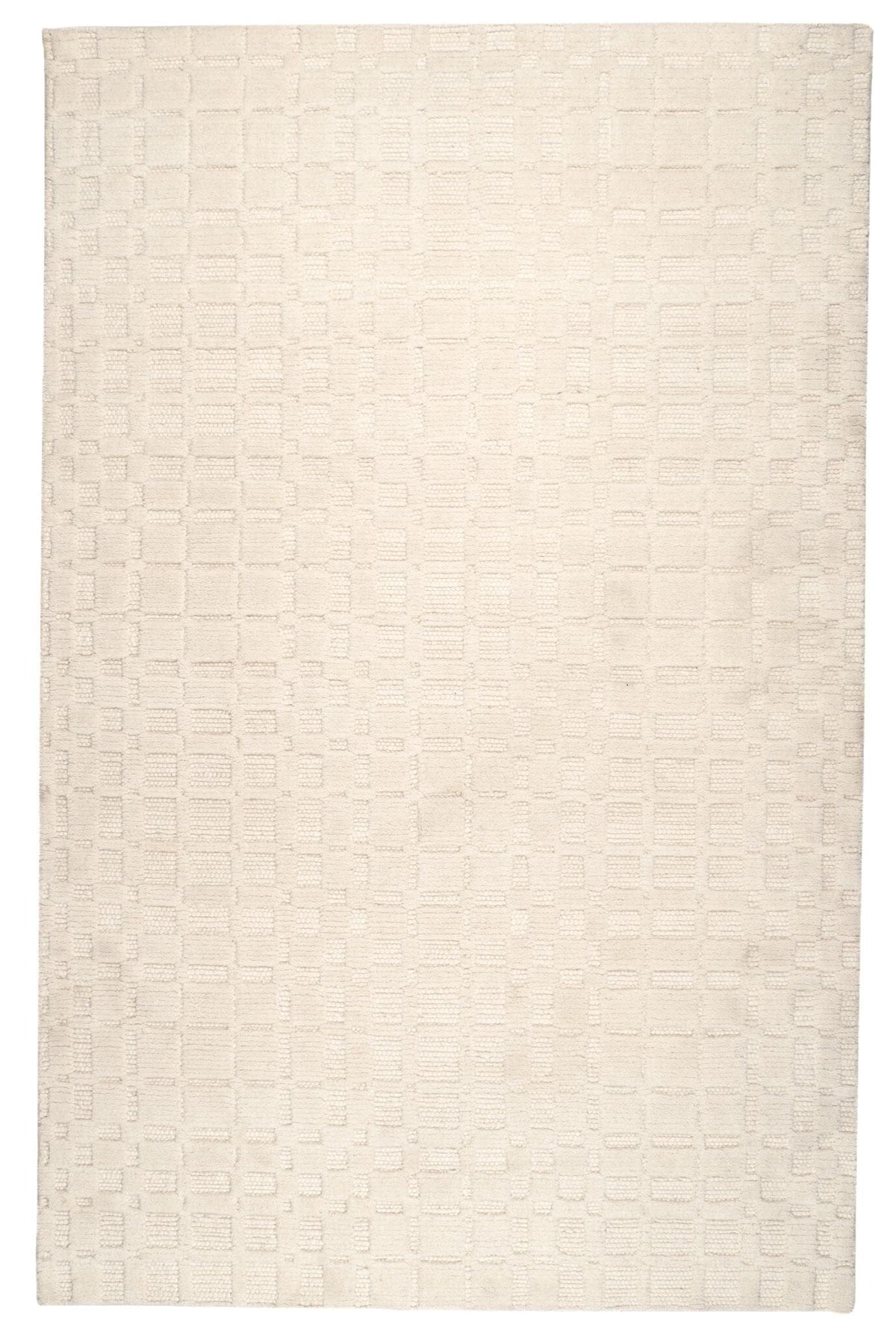 Isadora Ivory Handwoven Wool Rug | Rainsford Company