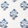 Izzy Blue Block Print Pillow 22" Pillows 