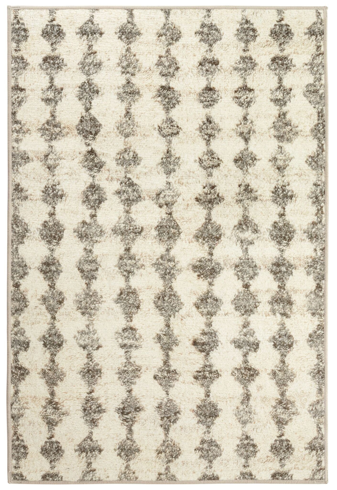 Izzy Grey Machine Washable Rug Rugs 