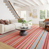 Jamaica Stripe Machine Washable Rug - Sky Rugs 