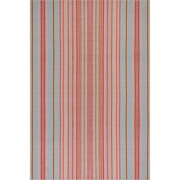 Jamaica Stripe Machine Washable Rug - Sky Rugs 