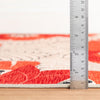 Japanese Poppy Multi Machine Washable Rug Rugs 