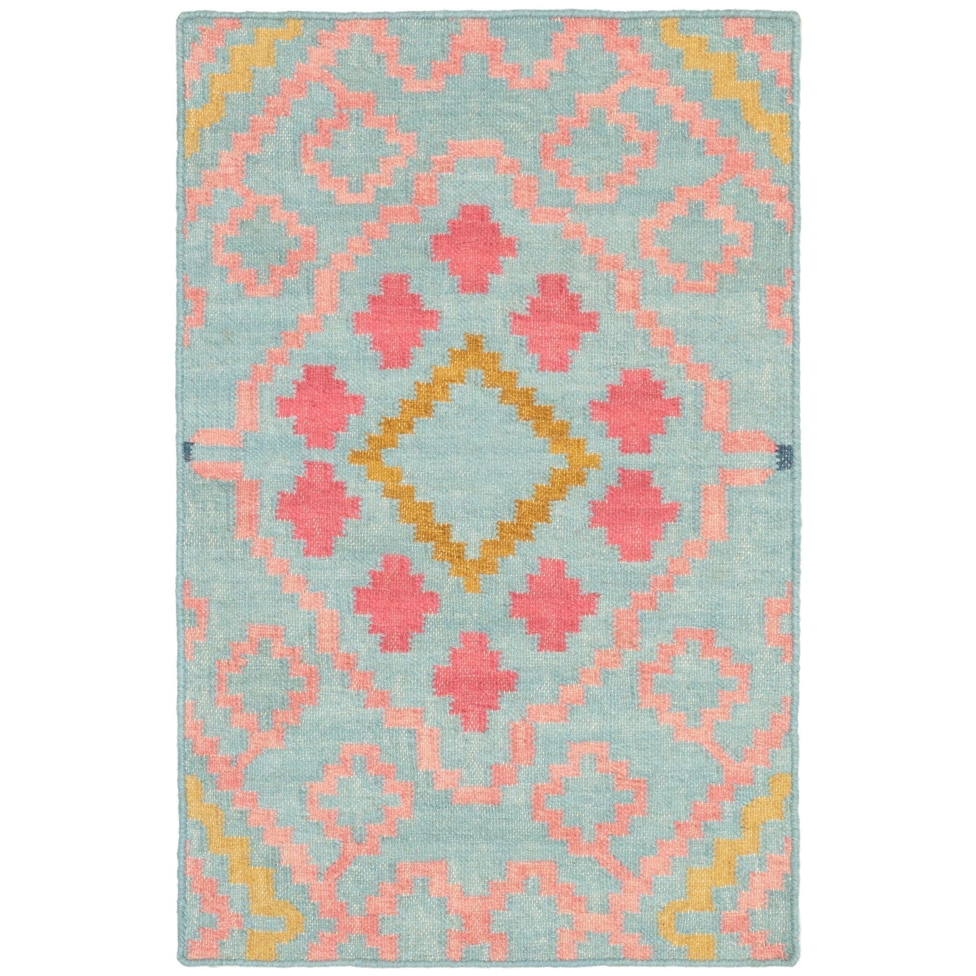 Jelly Roll Multi Handwoven Wool Rug Rugs 