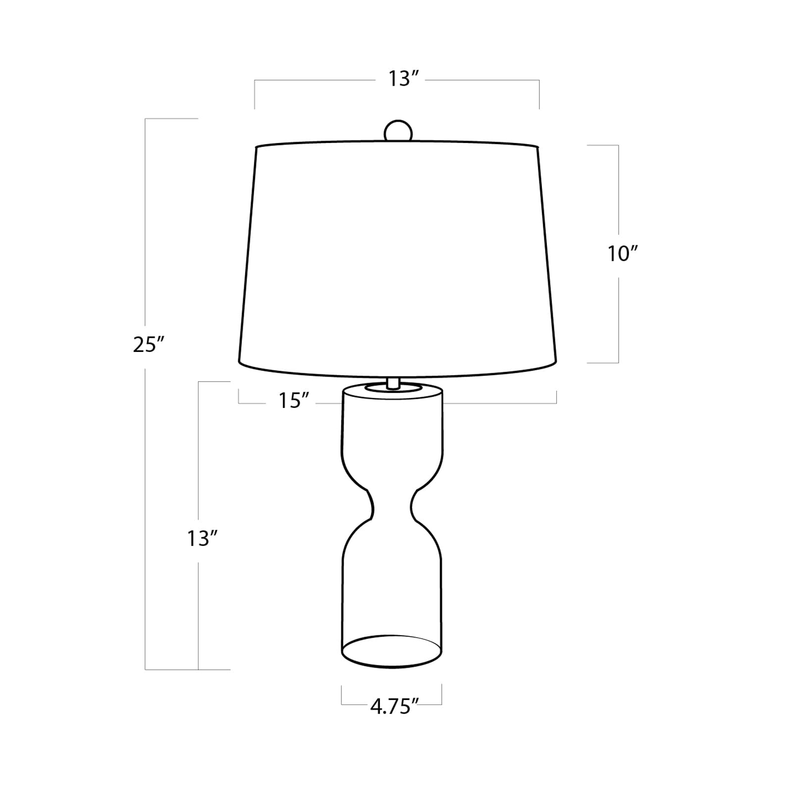Joan Crystal Table Lamp Large Table Lamps 