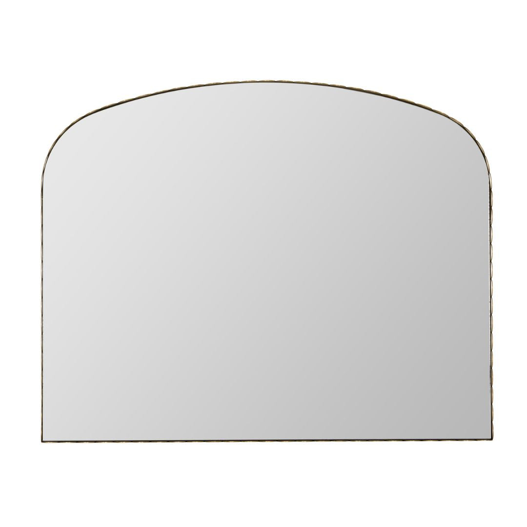 Jules Arched Scalloped Gold Mirror Mirrors 