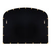 Jules Arched Scalloped Gold Mirror Mirrors 