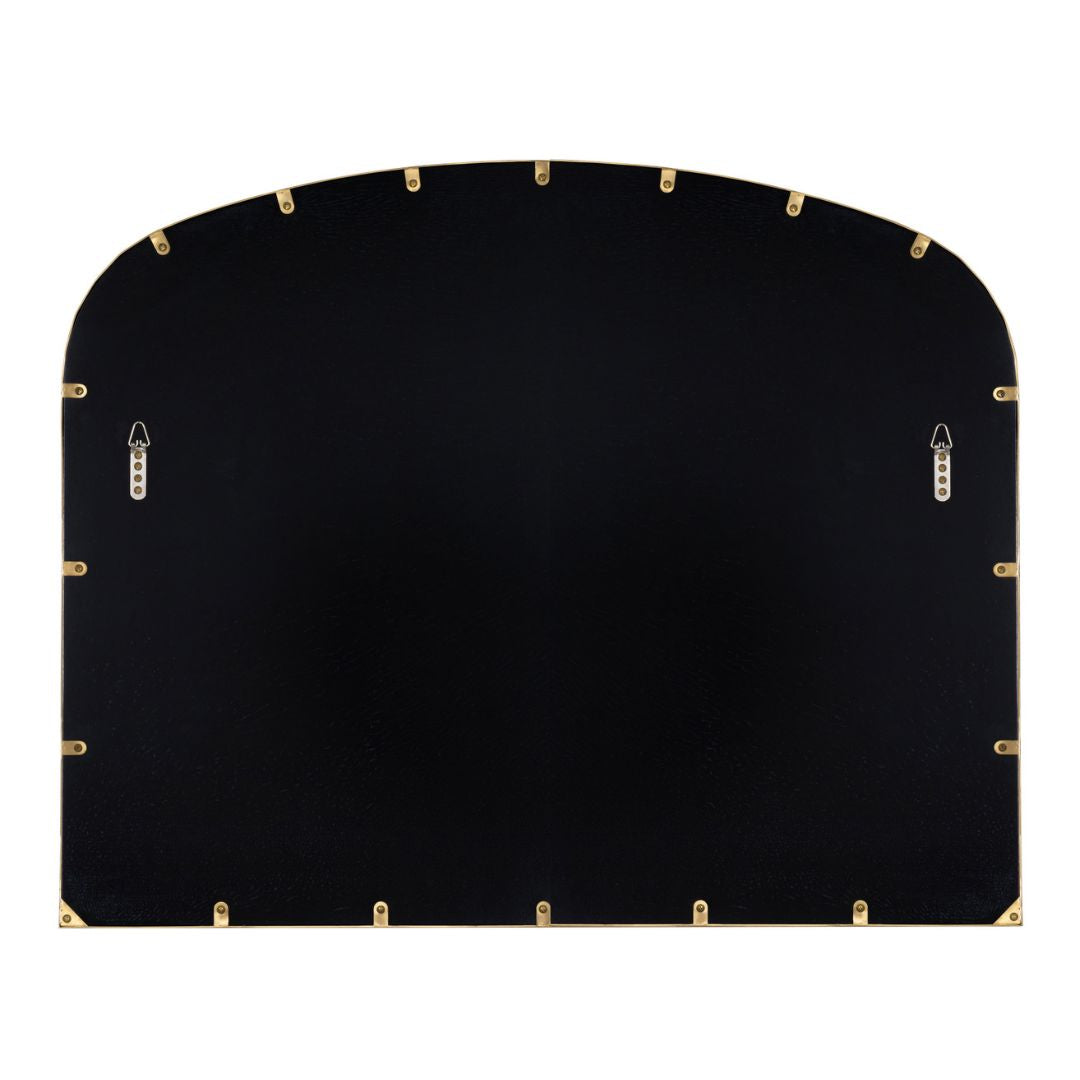 Jules Arched Scalloped Gold Mirror Mirrors 