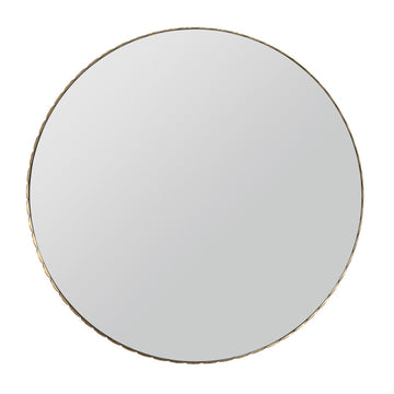 Jules Round Gold Wall Mirror Mirrors 