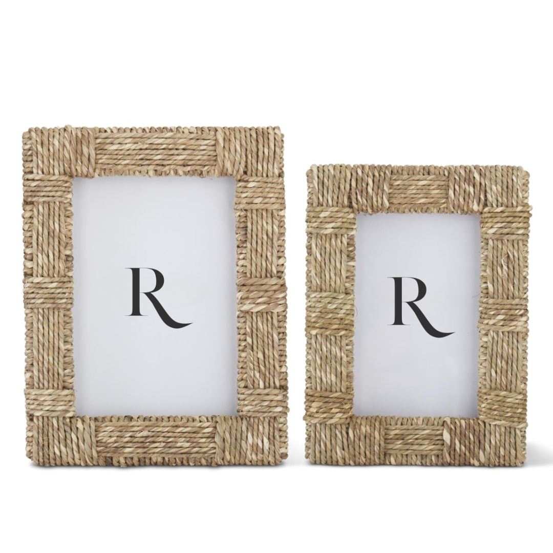 Jute Woven Photo Frame Objects & Accents 