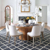 Kali Black Handwoven Jute Rug Rugs 