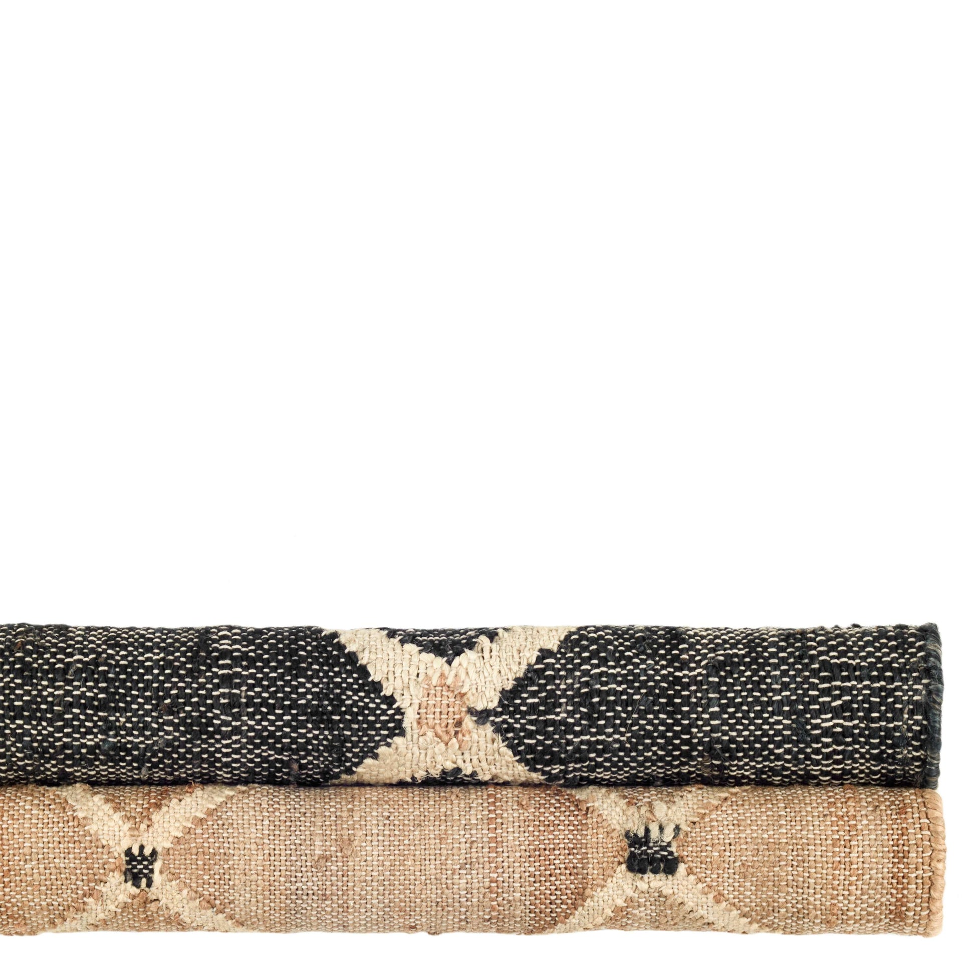 Kali Black Handwoven Jute Rug Rugs 