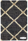 Kali Black Handwoven Jute Rug Rugs 