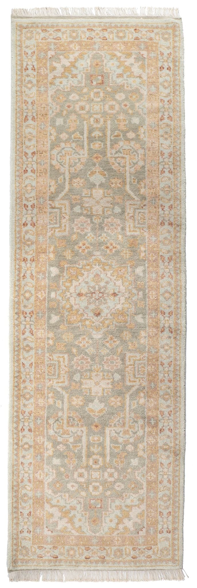 Kendra Sky Hand Knotted Wool Rug Rugs 