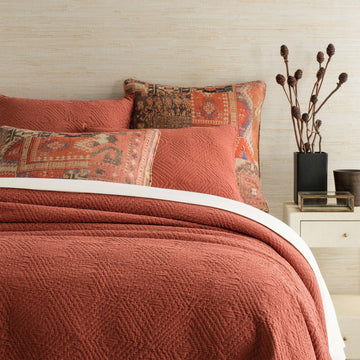 Kerala Spice Matelasse Coverlet Matelasse Coverlet 