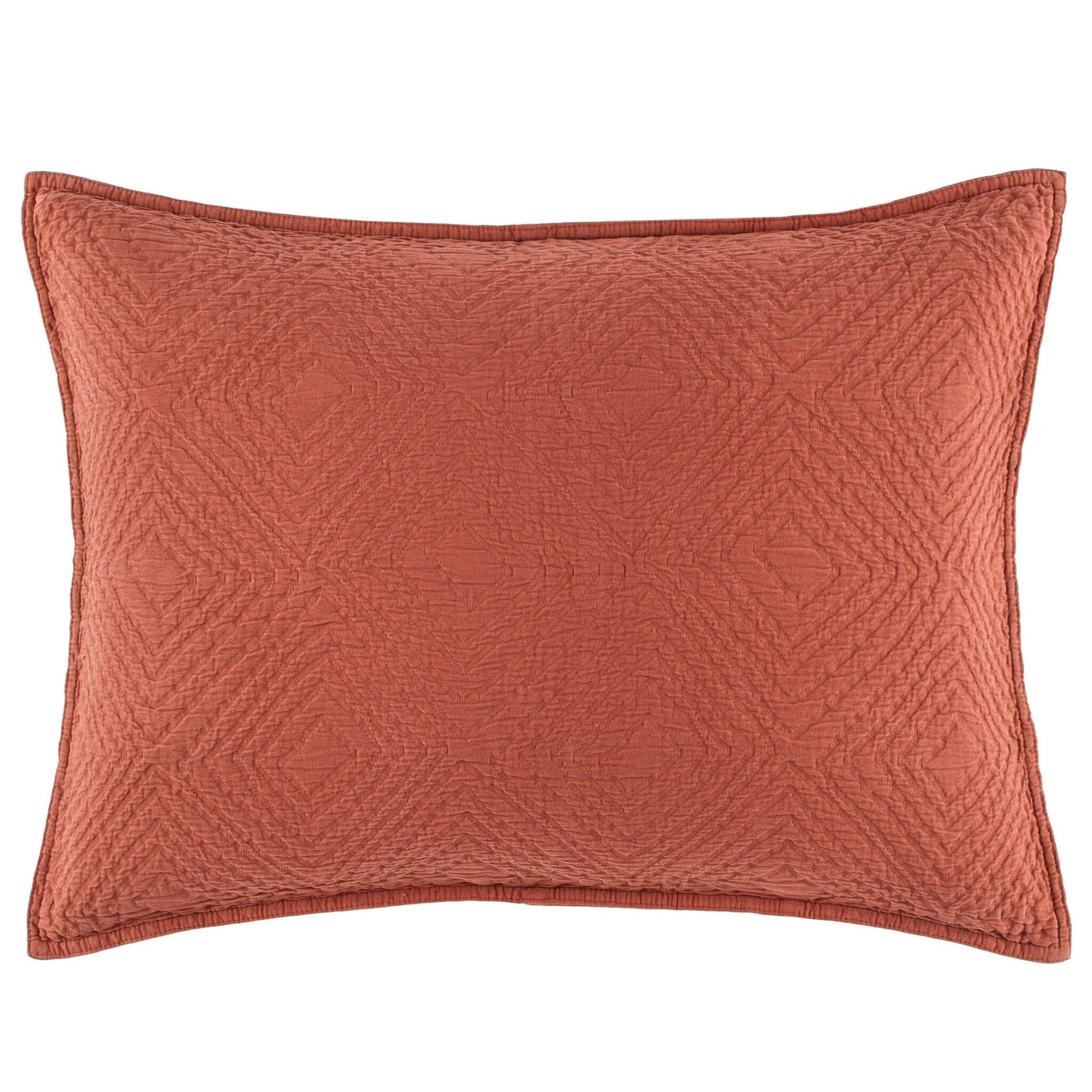 Kerala Spice Matelasse Sham Matelasse Sham 
